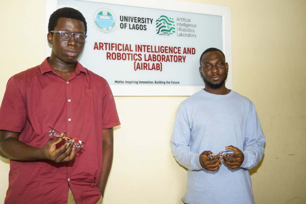 Undergraduate interns at AIRLAB