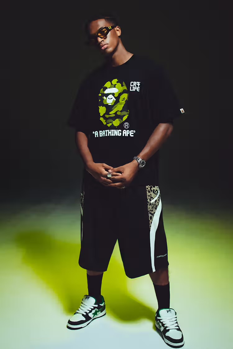 bape x cr7 life tees