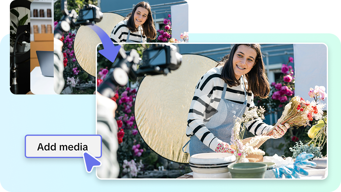 Animating stills in rhythm-based social media ads Animating stills in video edits