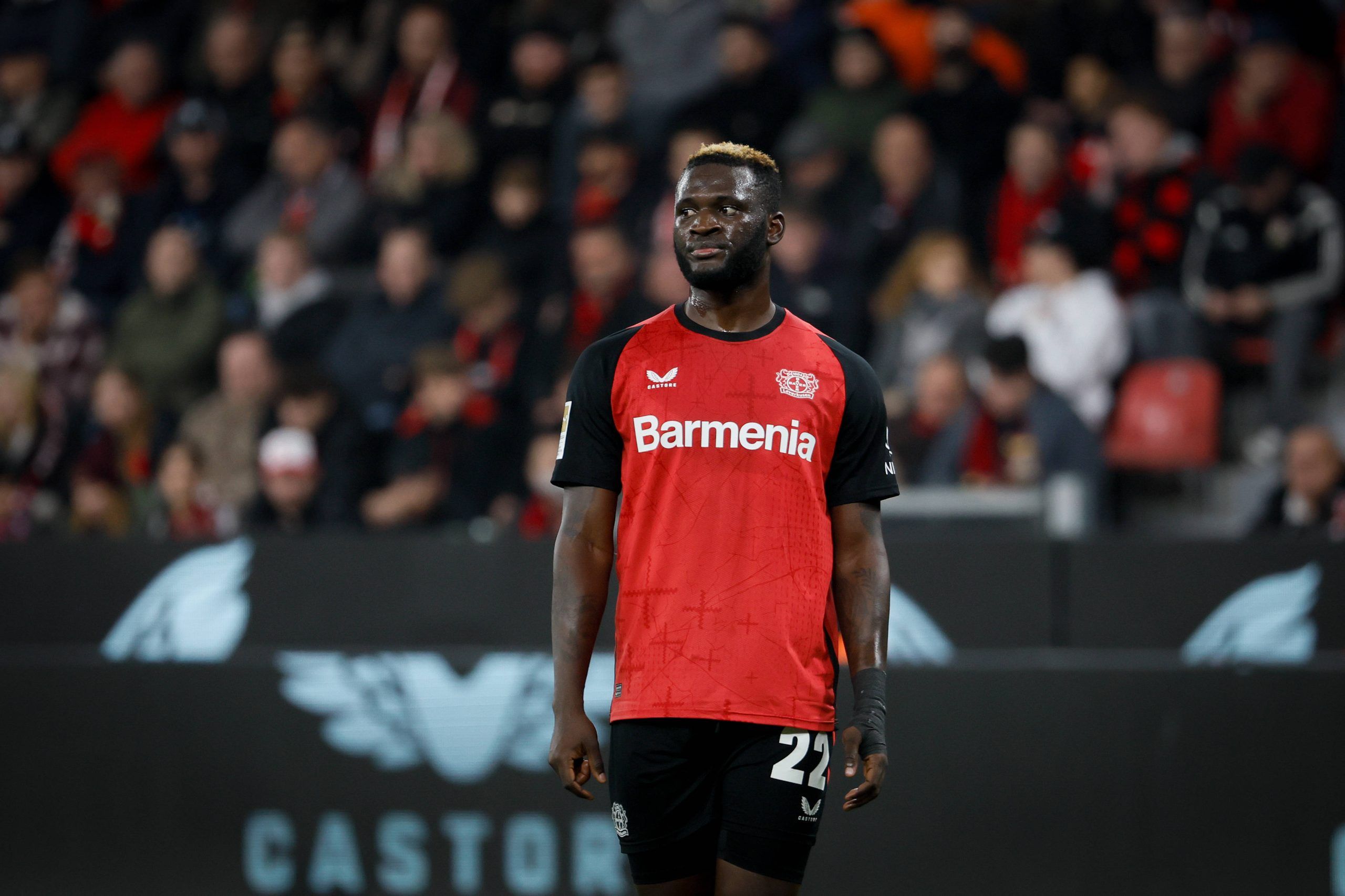 Victor Boniface for Bayer 04 Leverkusen