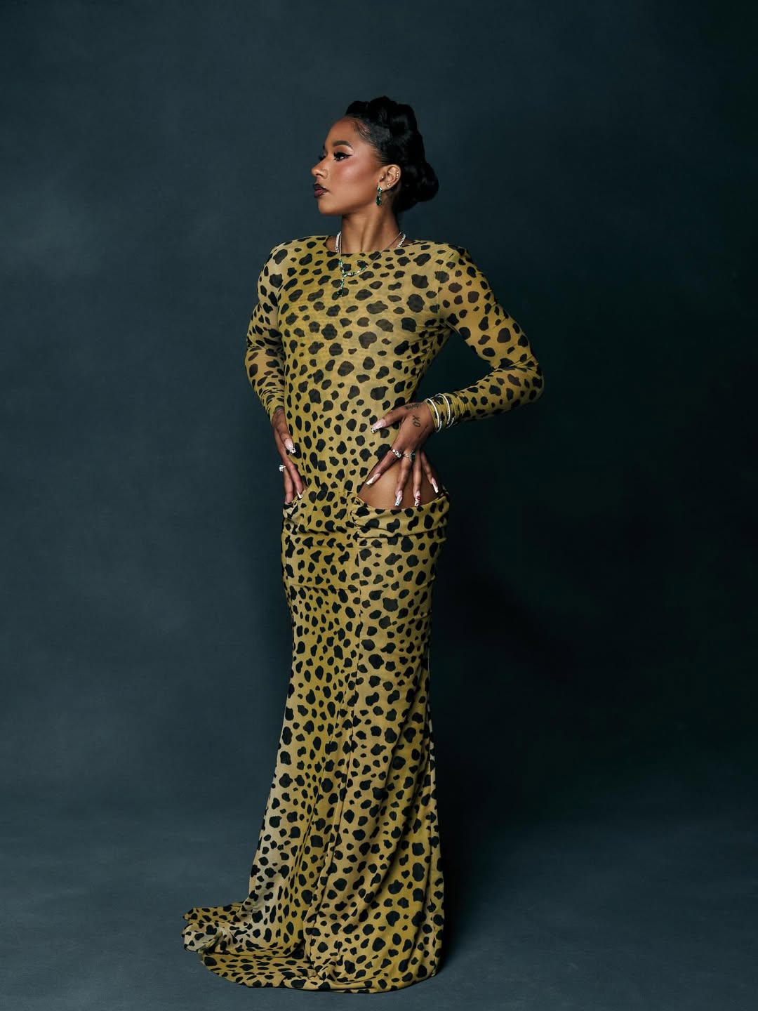 Jordan Chiles fashion moment