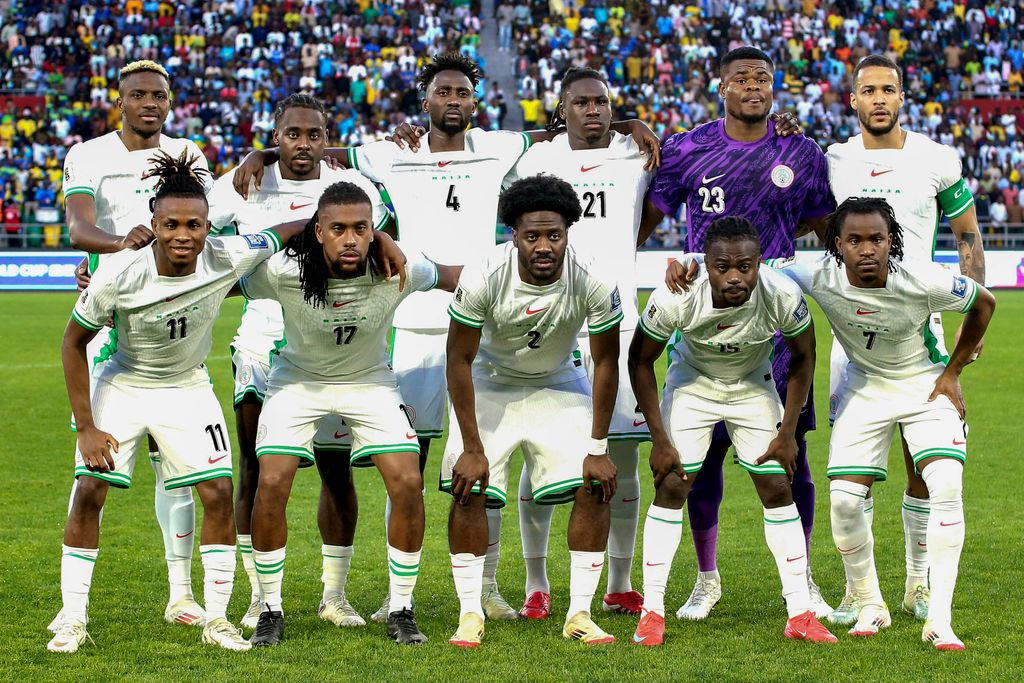 Super Eagles during FIFA World Cup qualifiers match