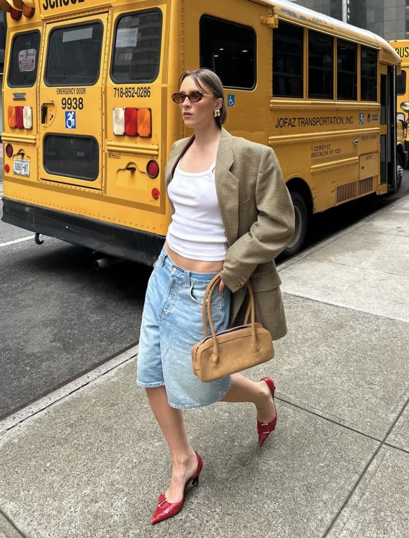 Urban outfit featuring white tank