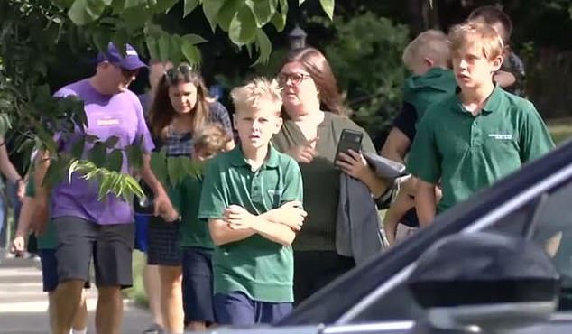 Inside Annunciation Catholic Church after shooting