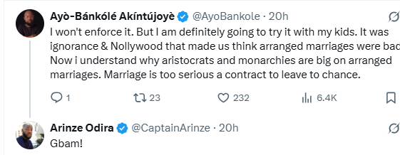 Nigerian pilot on arranged marriage