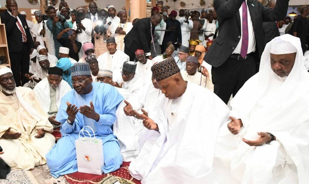 Vice President Shettima with guests