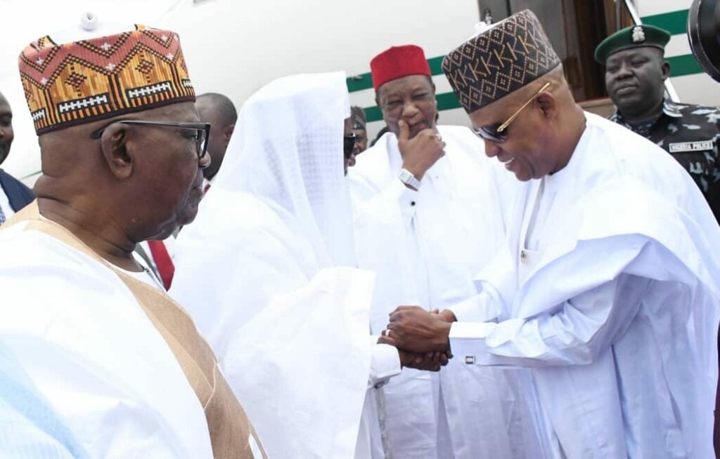 Dignitaries at Kano wedding