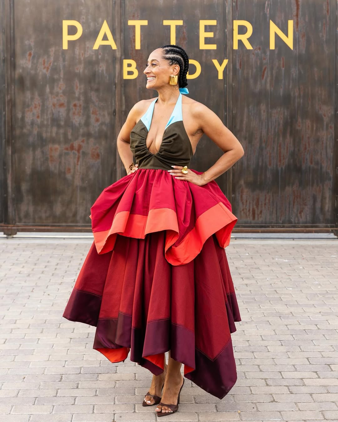 Tracee Ellis Ross in vibrant dress