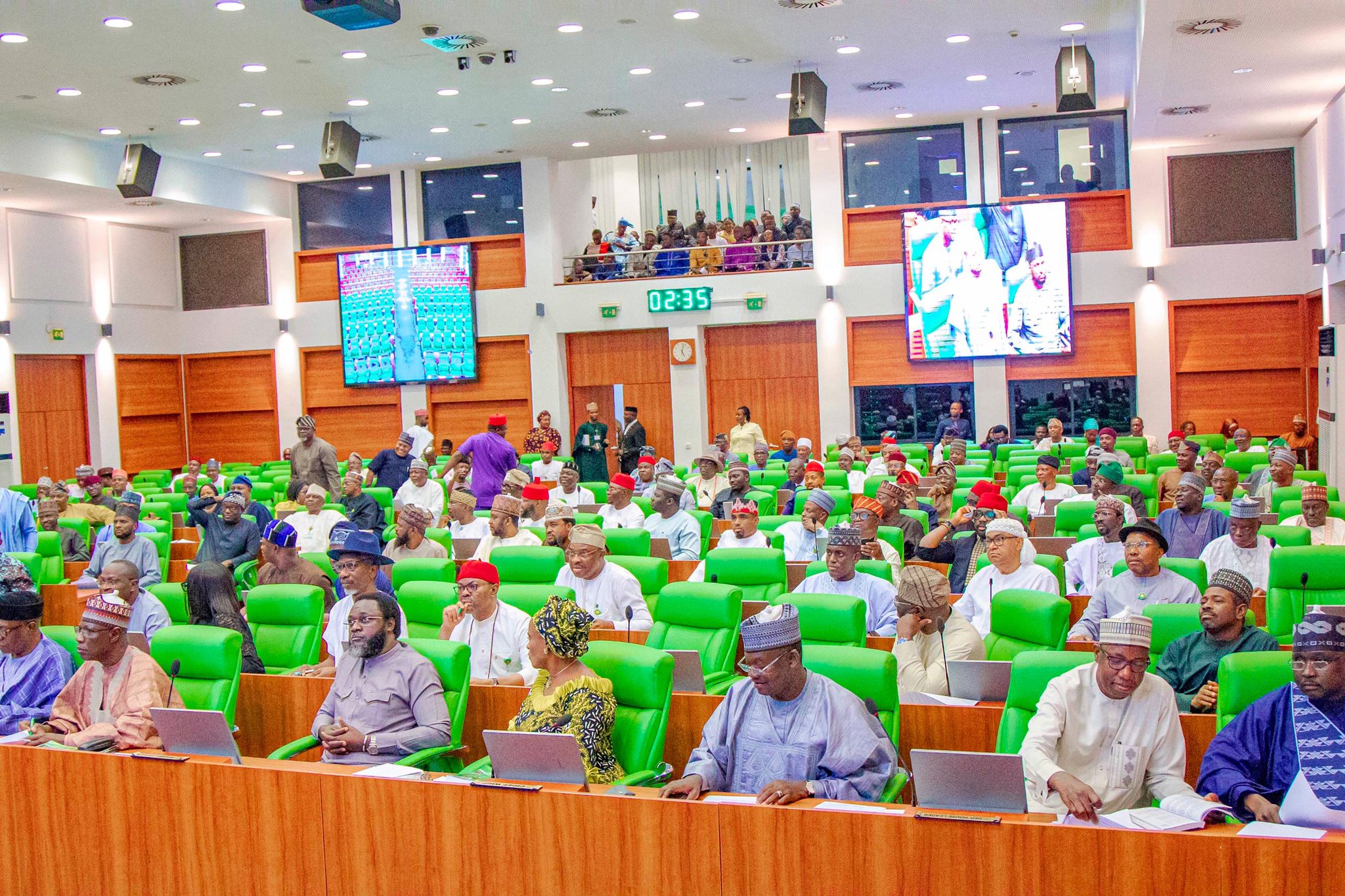 House of Representatives Members at Plenary Session