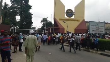 UNILAG students protest
