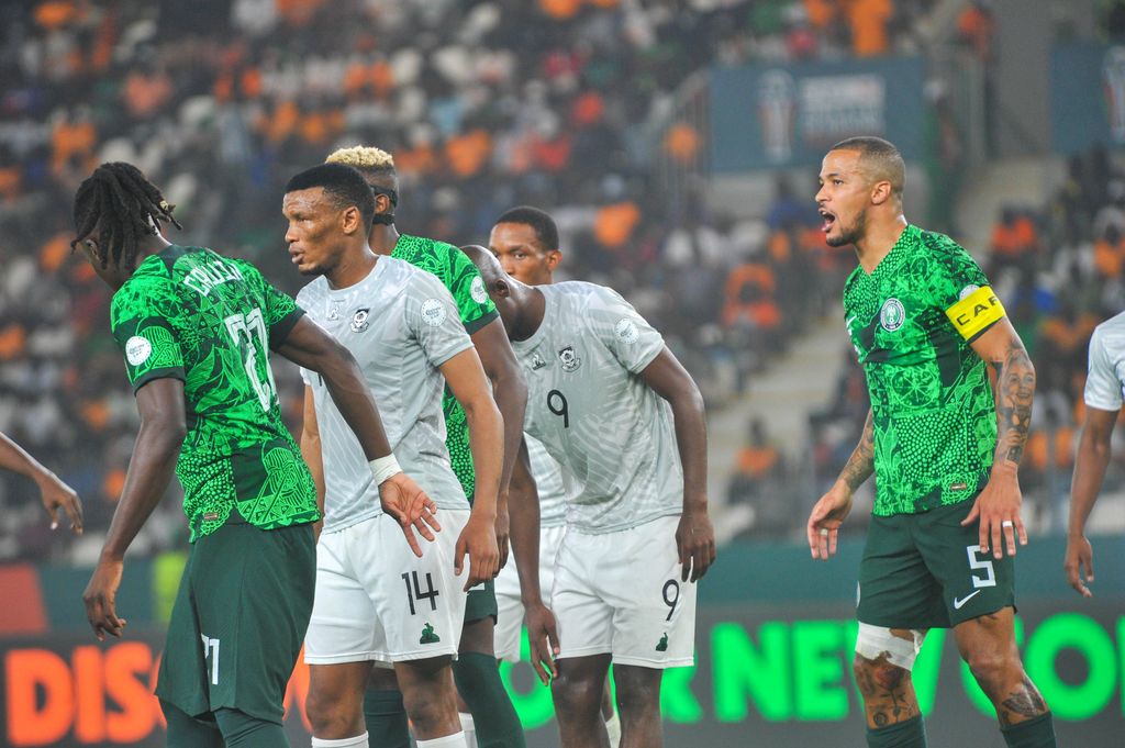 William Ekong of Nigeria during Afcon 2023 Semi Final
