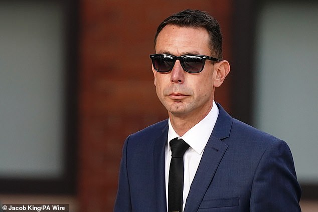 David Coote in court attire
