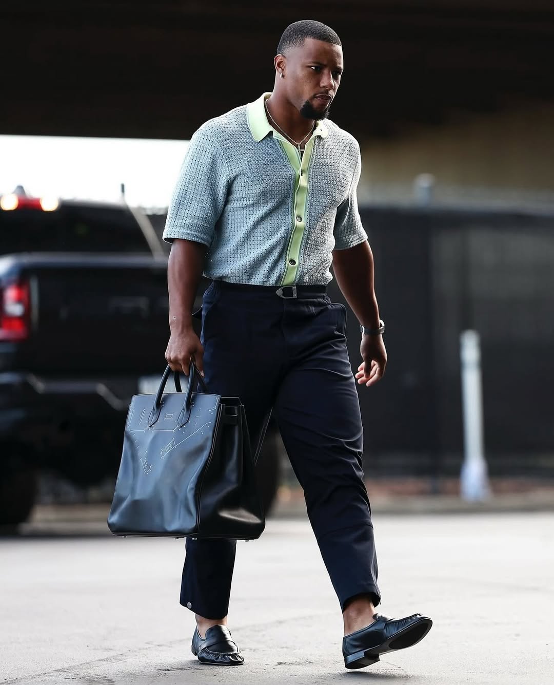 men's leather tote bag style