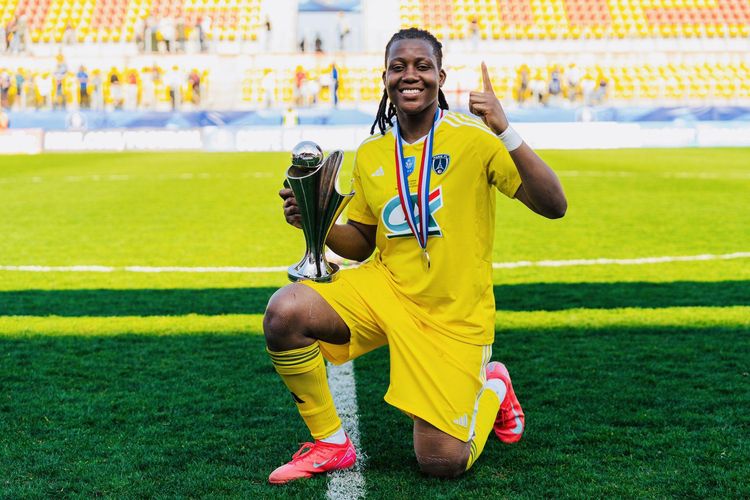 Nigeria Super Falcons goalkeeper Chiamaka Nnadozie