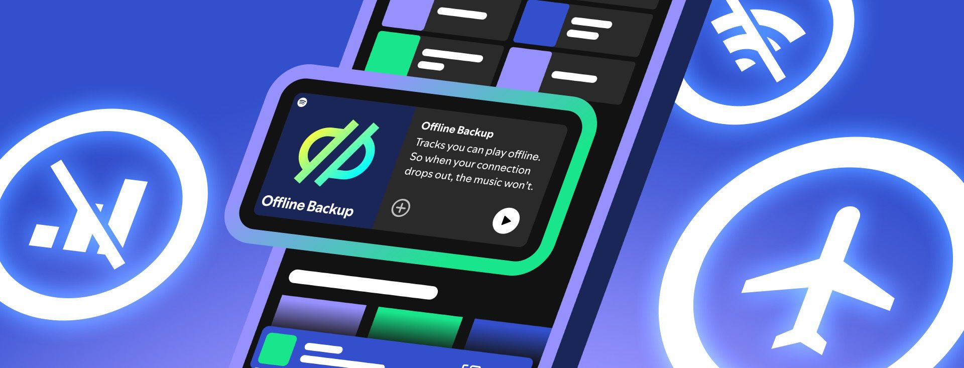 Spotify launches offline backup playlist for premium users