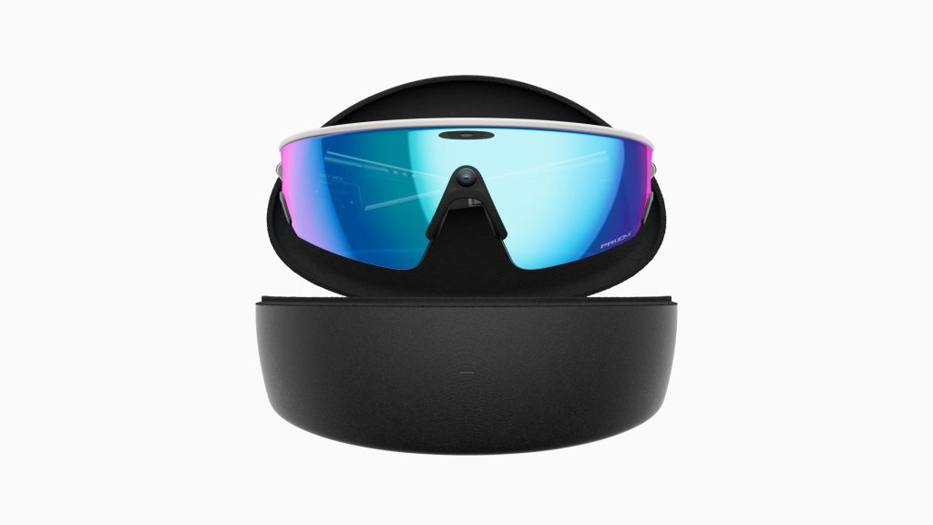 Oakley Meta Vanguard White with PRIZM Sapphire Lens2