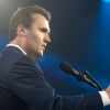 Charlie Kirk speaking at Turning Point USA's AmericaFest in Phoenix, Arizona, on December 22, 2024.