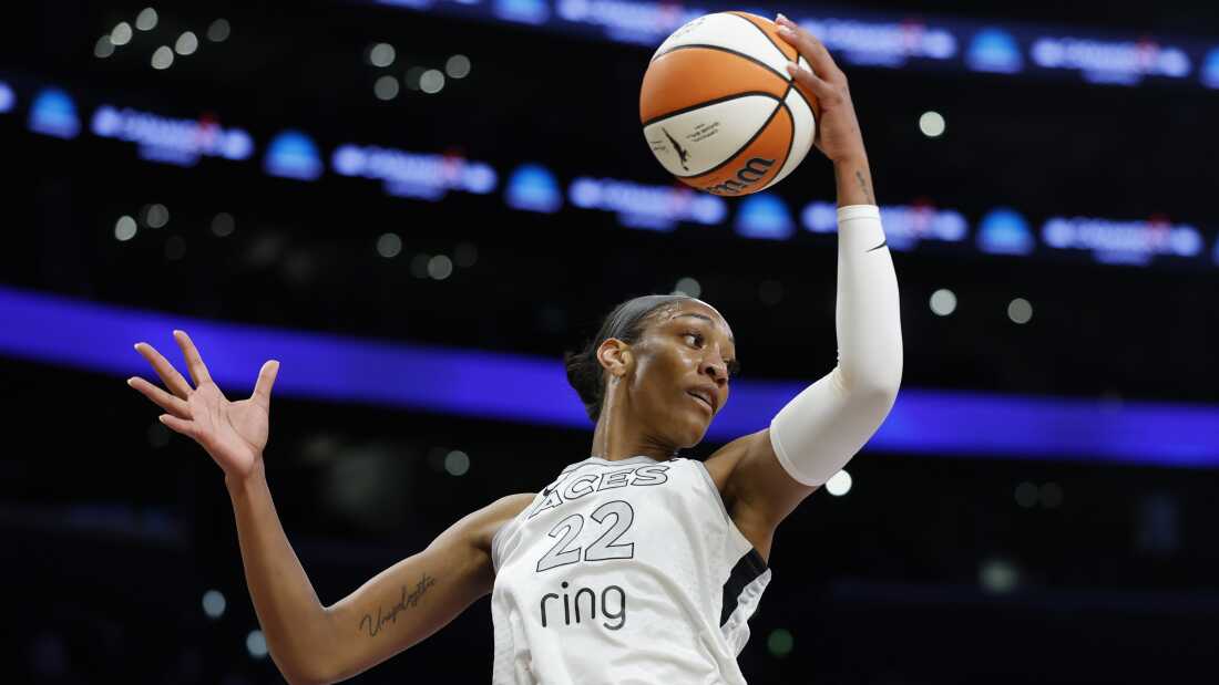 A'ja Wilson of the Las Vegas Aces named 2025 WNBA MVP for a record fourth time.