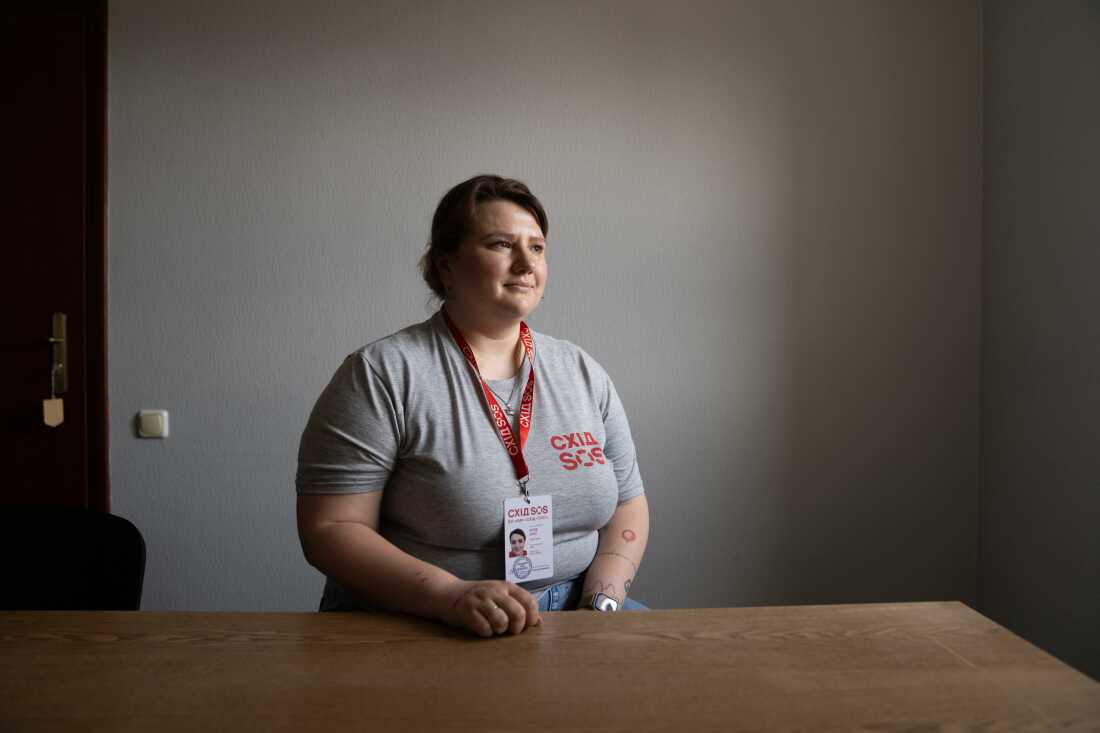 Yuliia Krat, lead psychologist at East SOS, spearheads veteran reintegration efforts in Ukraine.