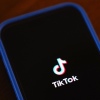TikTok app logo on iPhone, January 17, 2025