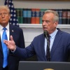 President Trump and Health and Human Services Secretary Robert F. Kennedy Jr. at the White House