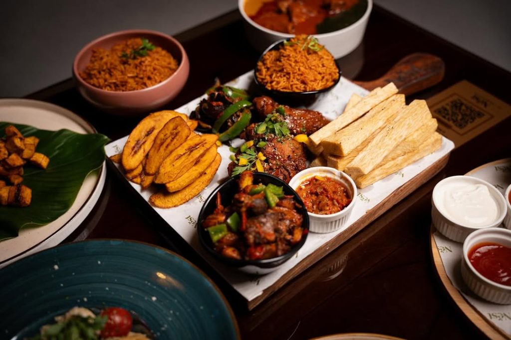 Nest Lagos dining area