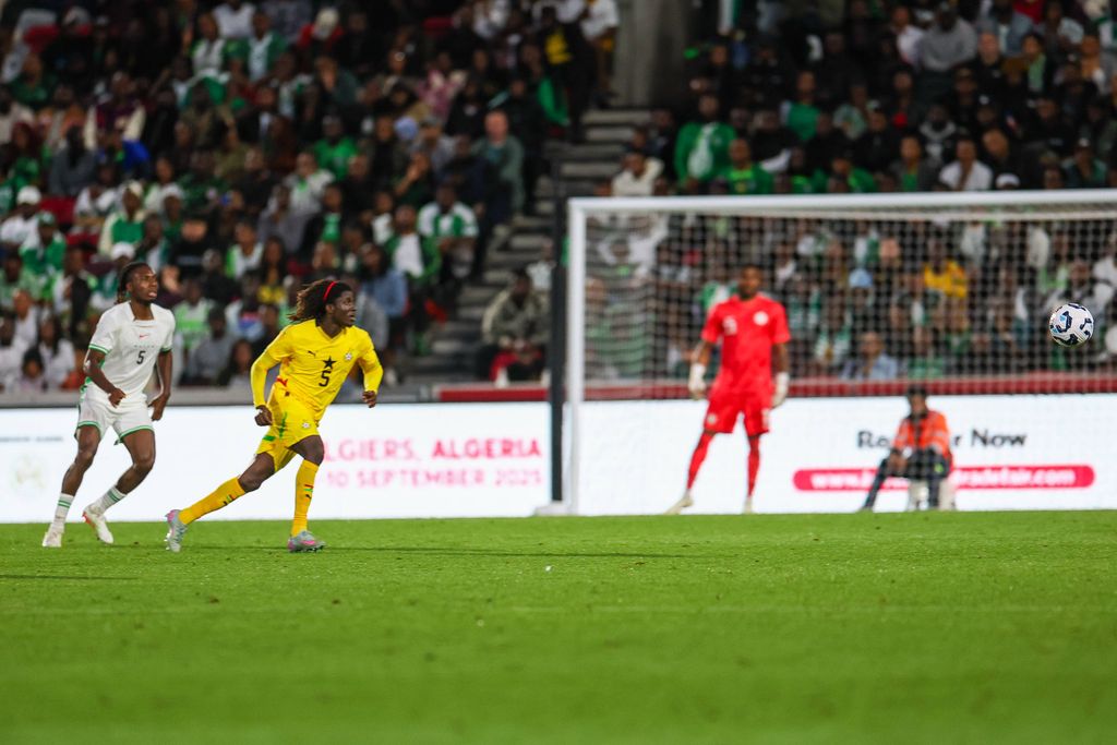 Igoh Ogbu and Caleb Yirenkyi during Unity Cup London 2025