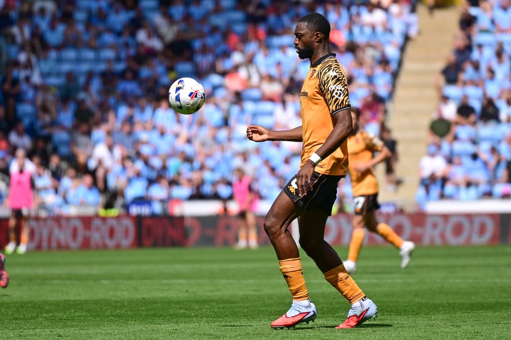 Semi Ajayi on the ball during the EFL Sky Bet Championship match