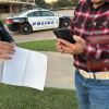 Outside the U.S. Immigration and Customs Enforcement (ICE) detention facility in Dallas, Texas, on September 24, 2025.