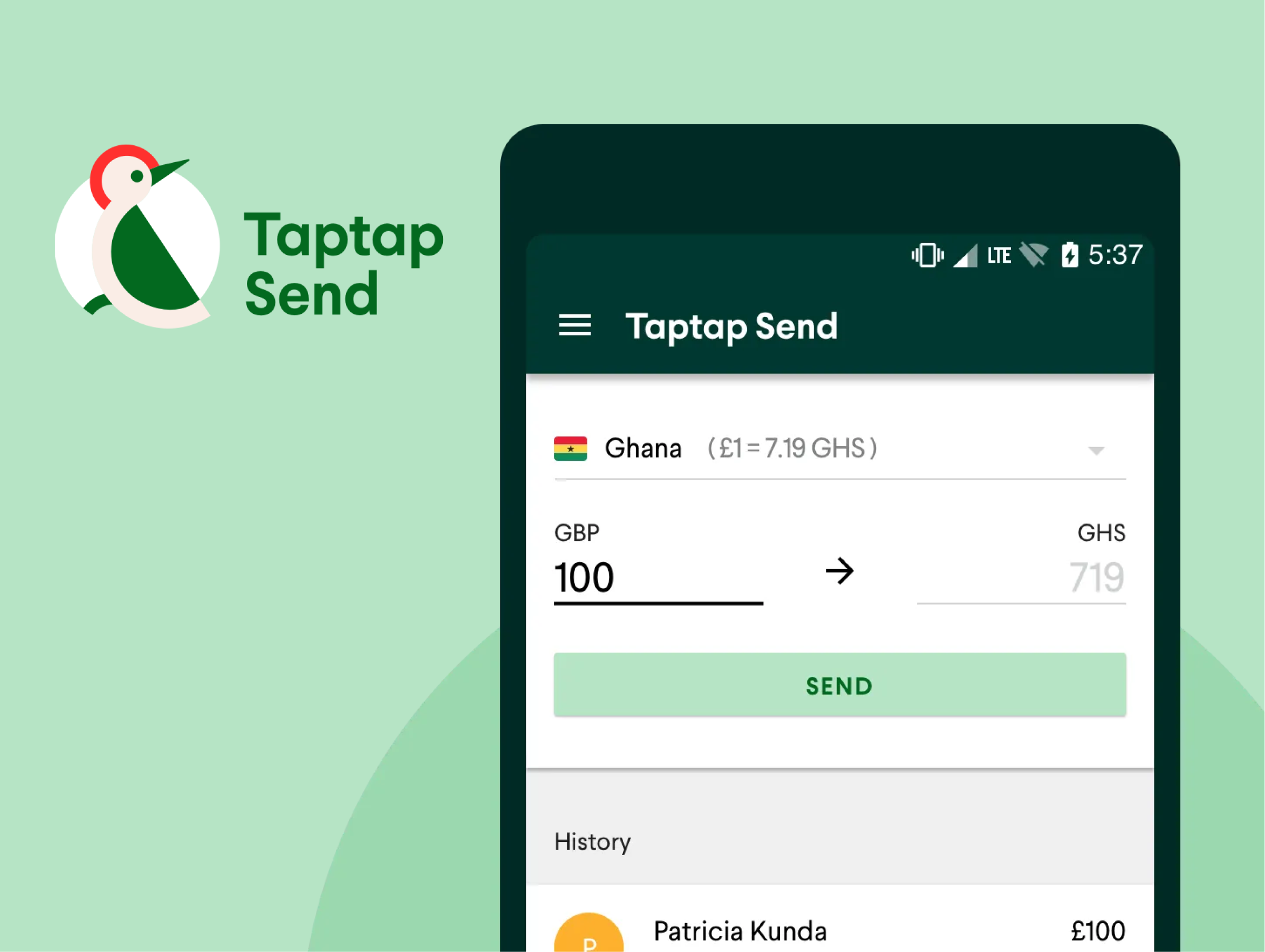 Tap Tap send n