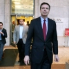 Former FBI Director James Comey departing the Rayburn House Office Building after testifying before House committees, Dec. 7, 2018.
