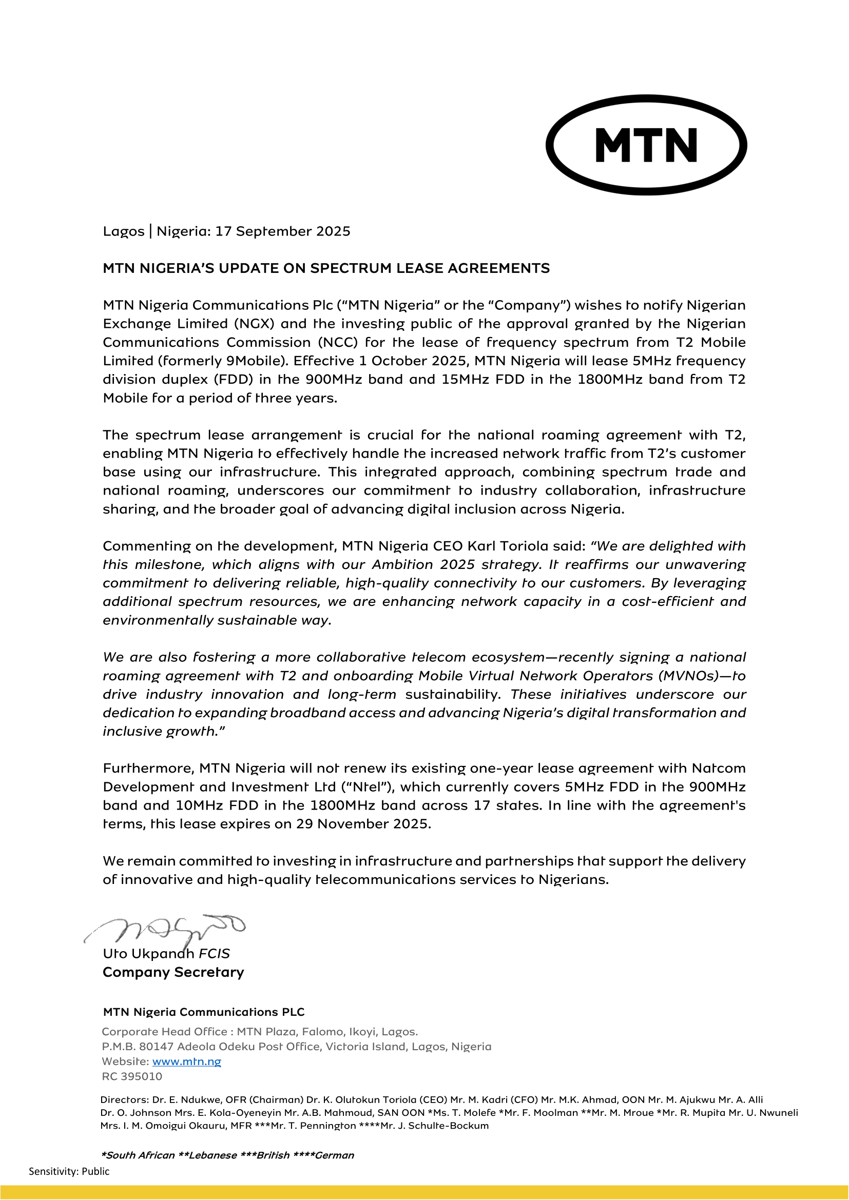 👨🏿🚀TechCabal Daily - Metrofile Signs Off with a Bang! MTN Nigeria to <a href=
