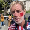 Ryan Routh speaking at a rally in Kyiv, Ukraine, April 27, 2022. He is accused of attempting to assassinate former President Donald Trump at a Florida golf course in 2024.