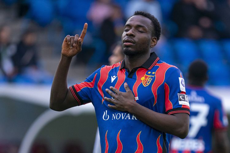 Nigeria and FC Basel winger Philip Otele