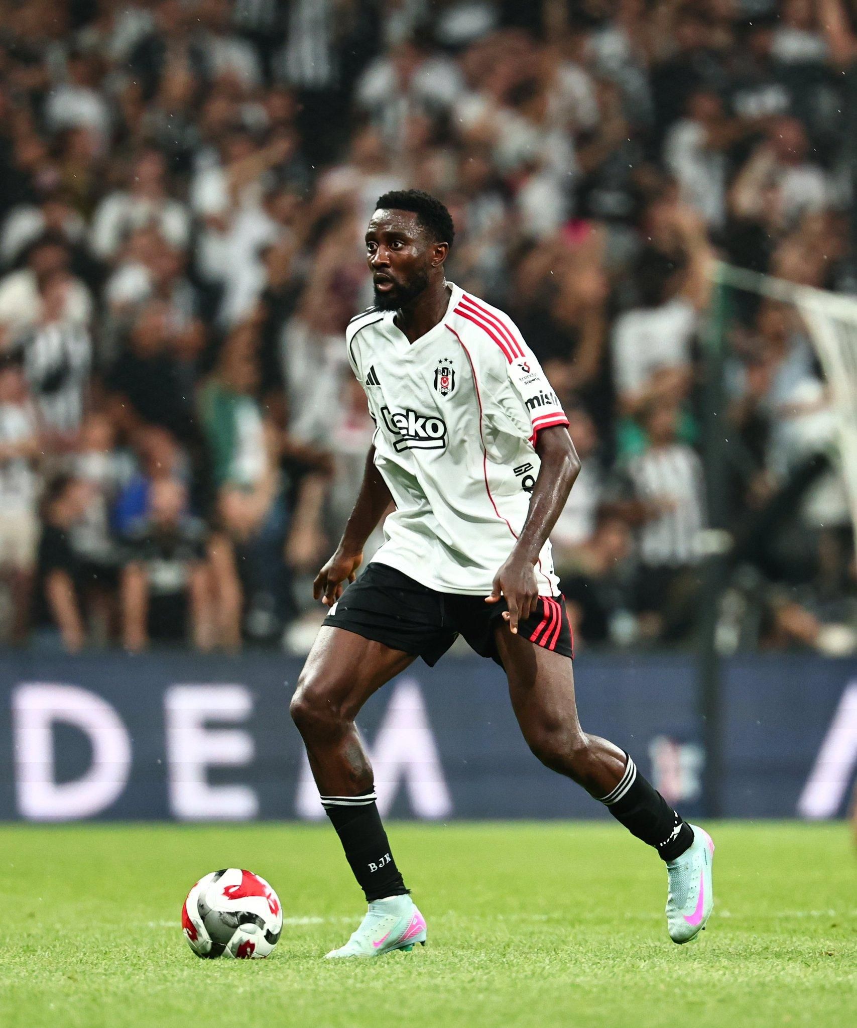 Wilfred Ndidi in action for Nigeria and Besiktas