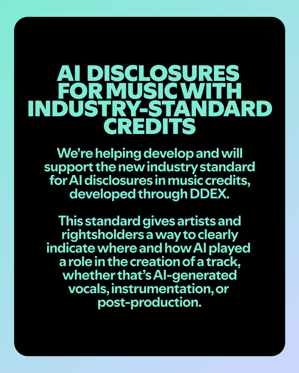 Spotify to tackle AI music spam and deepfakes with new policy overhaul