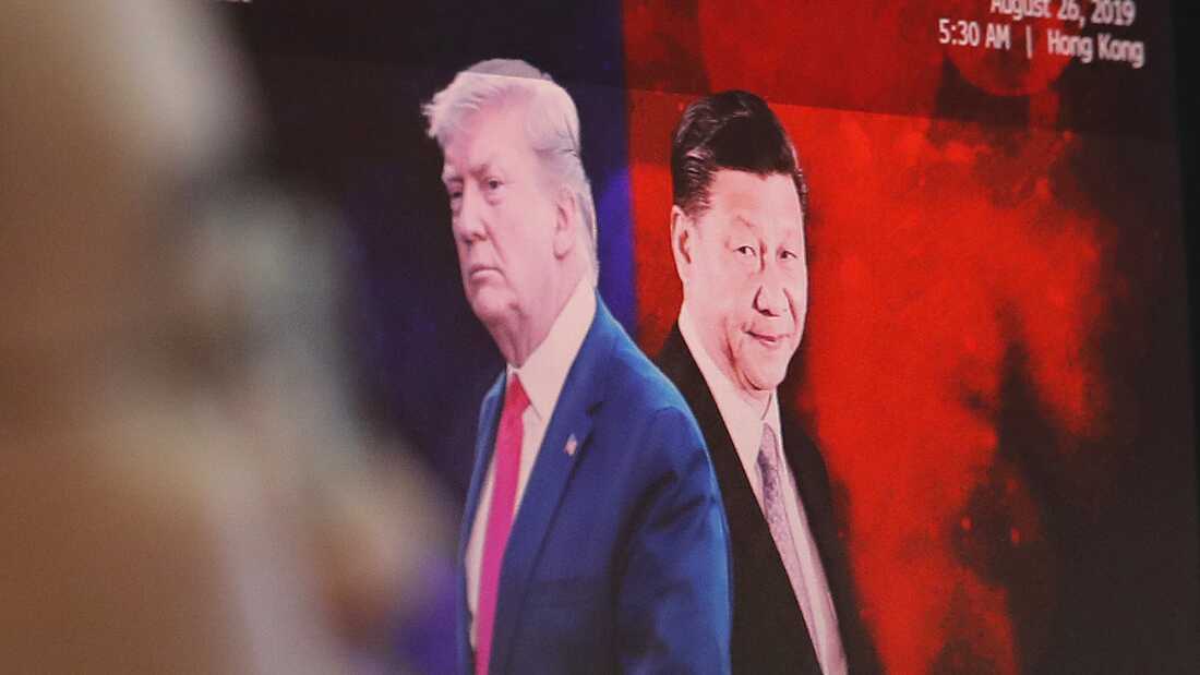 President Trump and Xi Jinping