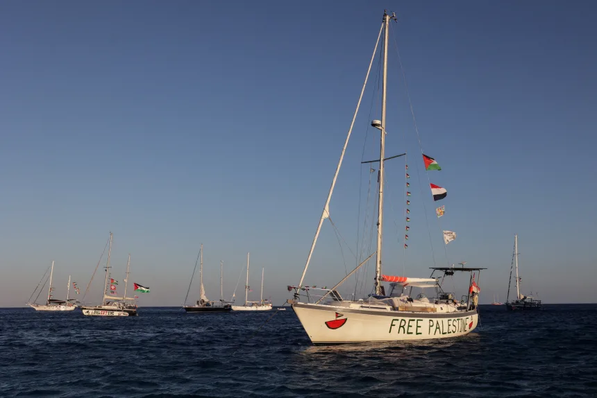 Global Sumud Flotilla participants detained