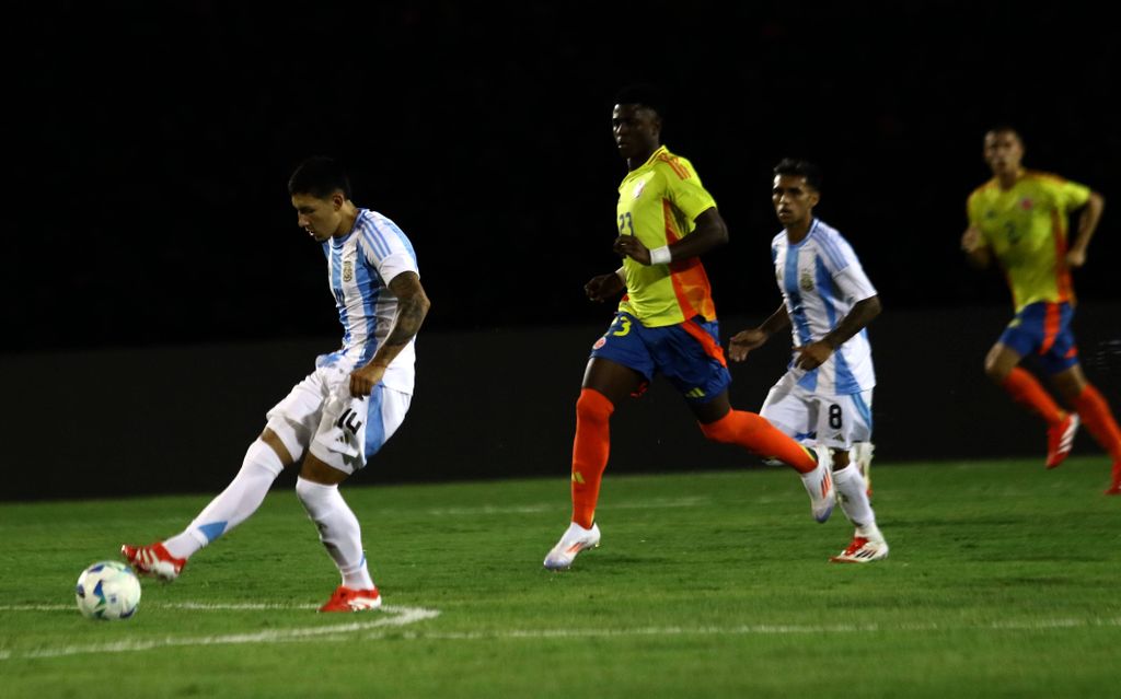 Argentina vs Colombia South American Soccer Championship match