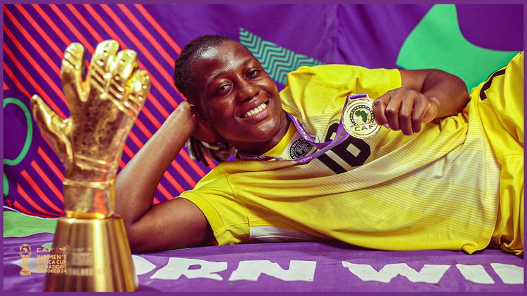 Super Falcons goalkeeper Chiamaka Nnadozie