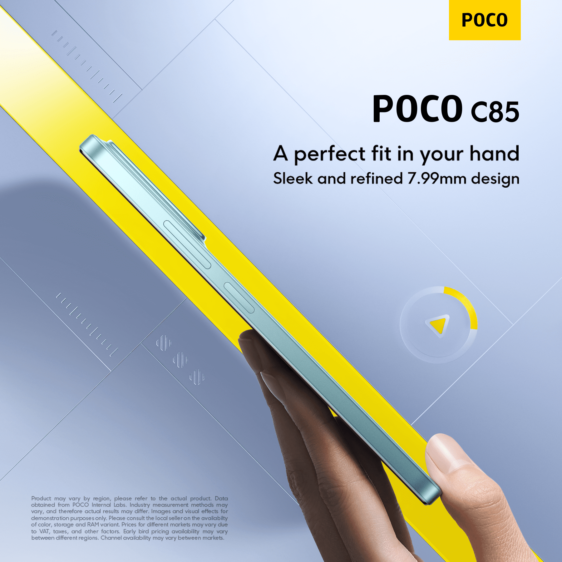 POCO M7 and C85 design