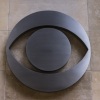 CBS logo on building in Chicago