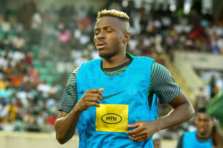 Nigeria and Galatasaray striker Victor Osimhen.