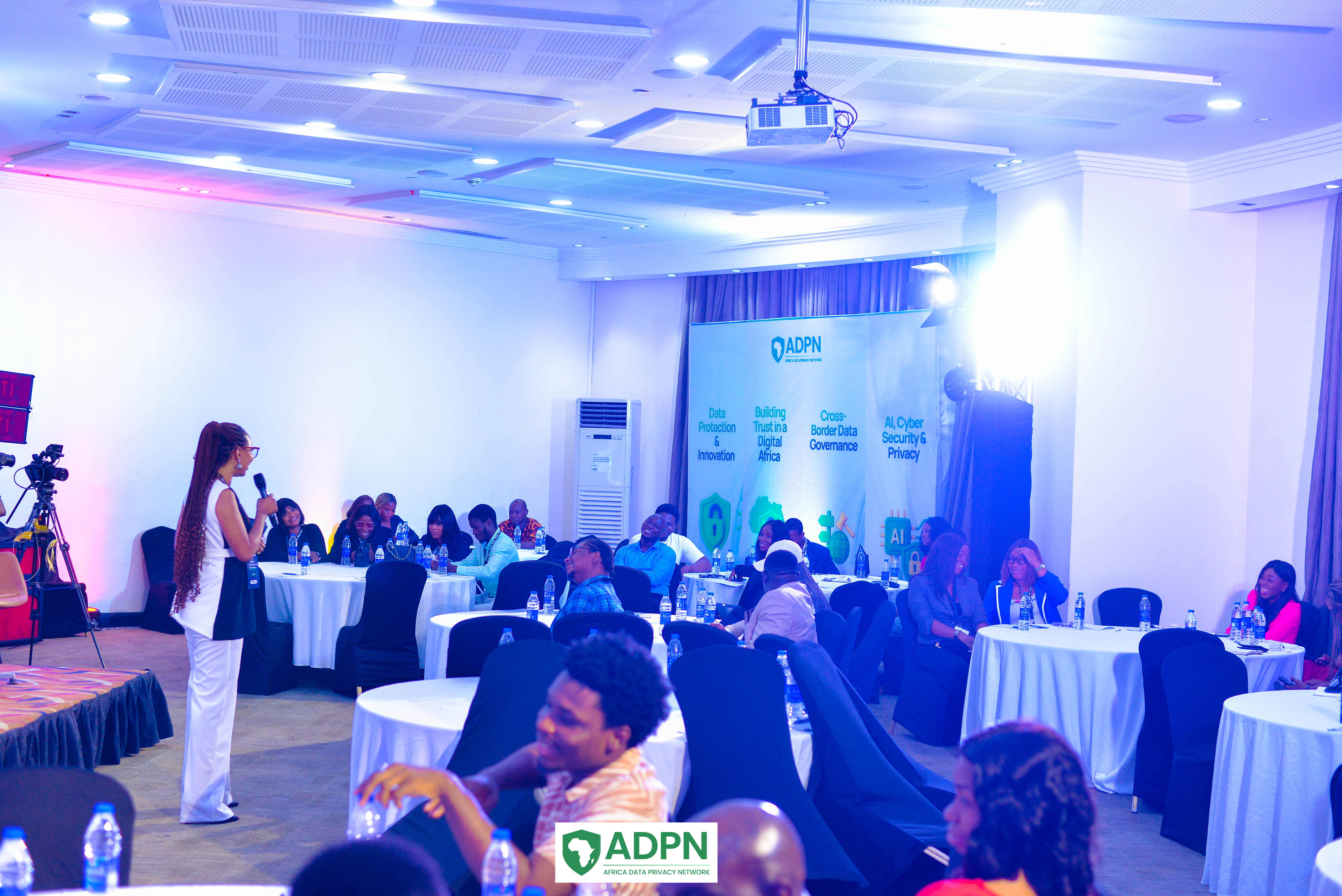 Attendees at the Africa Data Privacy Roundtable