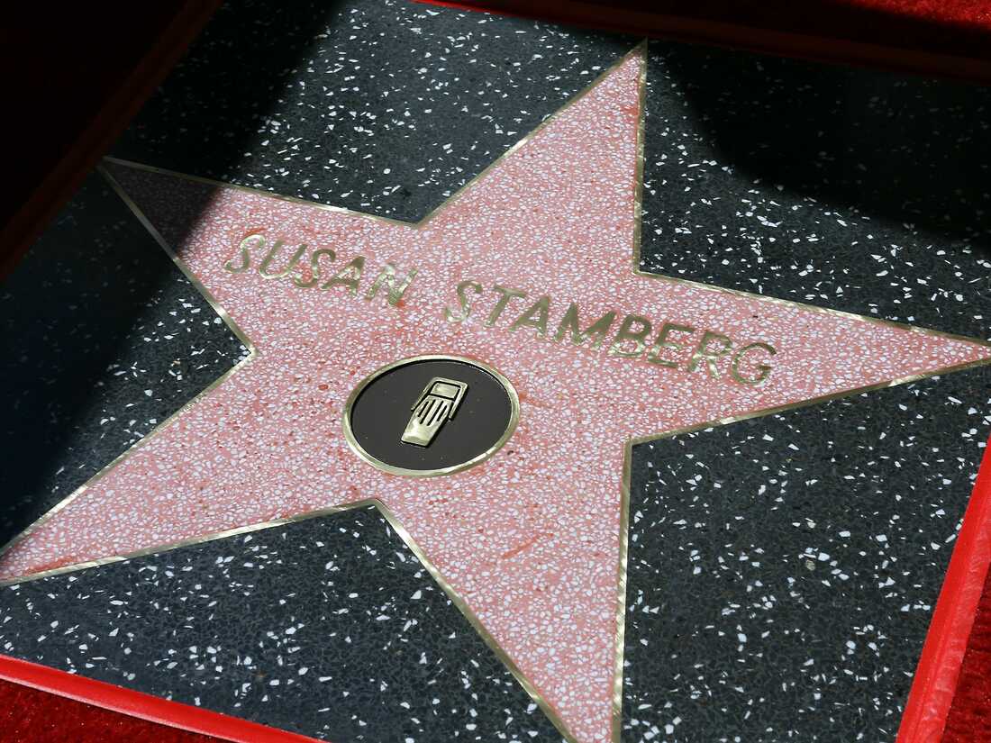 Susan Stamberg honored with a star on The Hollywood Walk of Fame in Los Angeles, March 3, 2020