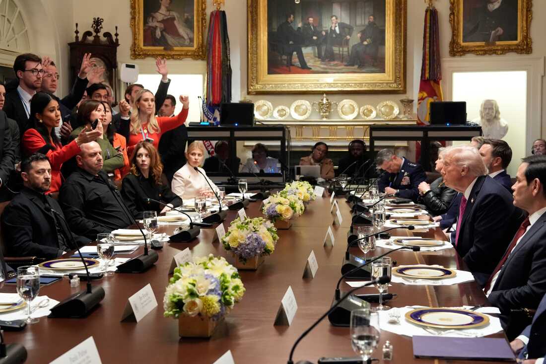 President Trump and President Zelenskyy at the White House, October 17, 2025