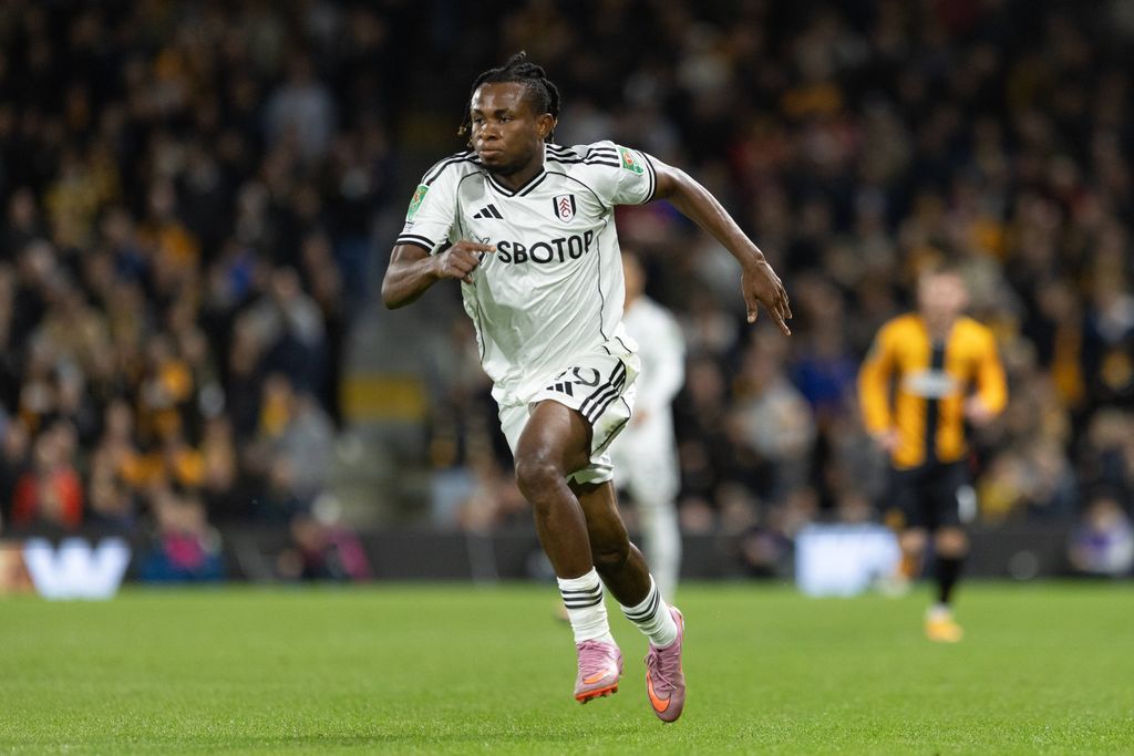 Samuel Chukwueze during EFL Cup match between Fulham and Cambridge United