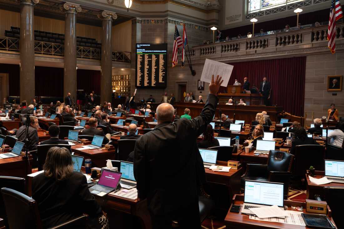 Missouri lawmakers meet in a special session at the State Capitol in Jefferson City on Sept. 8, 2025.