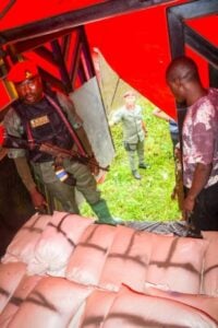 Illegal mineral storage uncovered