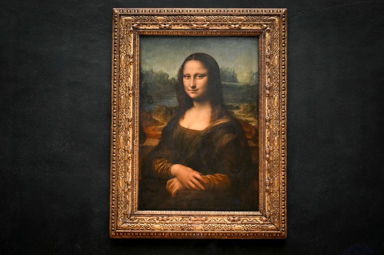 Mona Lisa painting